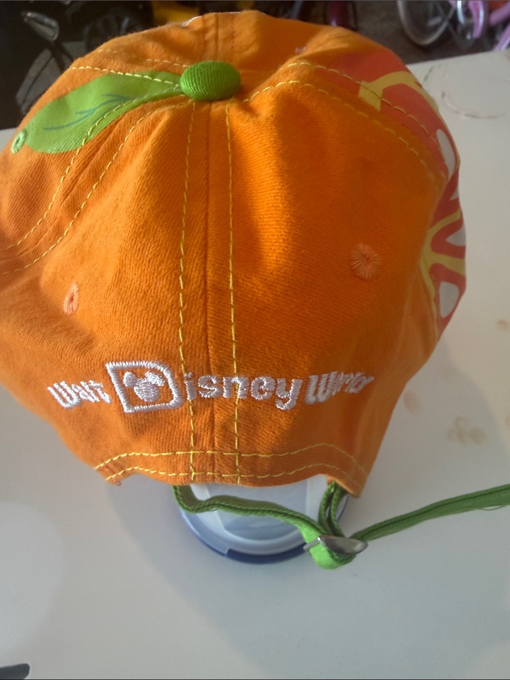 Walt Disney World Orange Bird 'Squeeze the Day' Embroidered Baseball Cap - Picture 4 of 7